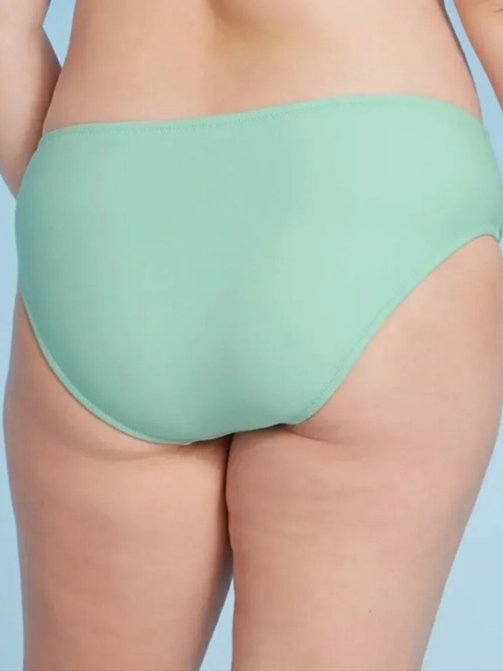 Women's Plus Size Bikini Bottom Kona Sol Mint Green 16W/18W - NWT - Picture 2 of 2
